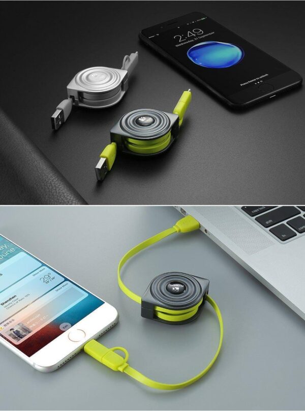 Retractable USB and Charger - Image 4