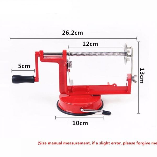 Handheld Spiral Slicer Cutter | Aluminum Vegetable Spiral Knife for Potatoes, Carrots, & Cucumbers - Image 2