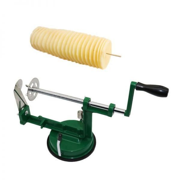 Handheld Spiral Slicer Cutter | Aluminum Vegetable Spiral Knife for Potatoes, Carrots, & Cucumbers - Image 6