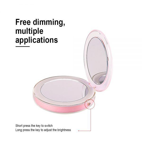 LED Glow Up Compact Mirror - Image 2