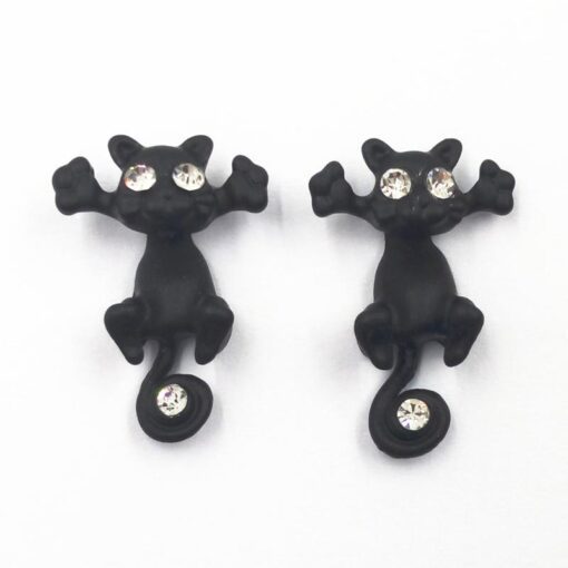 Trap Cat Stud Earrings - Image 6