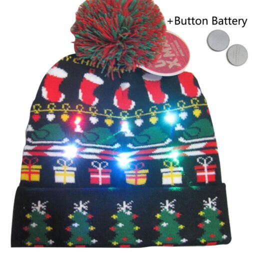 Crazy Christmas LED Hat - Image 2