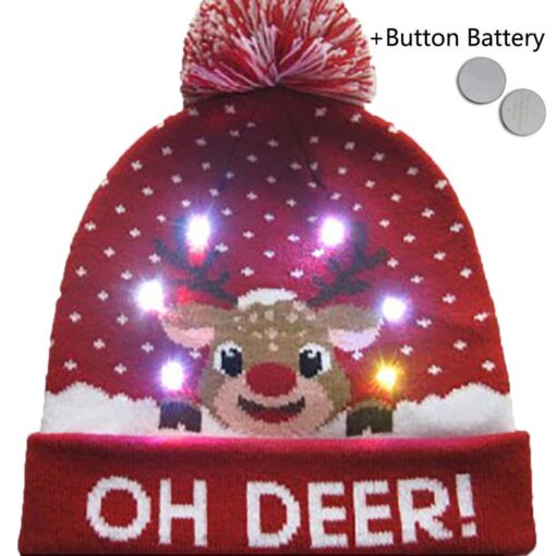 Crazy Christmas LED Hat - Image 5