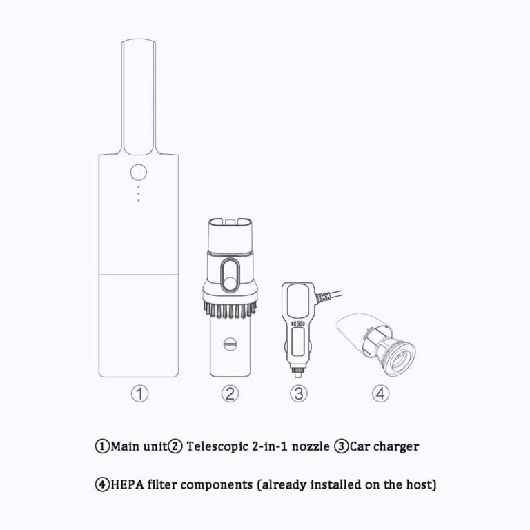 Cordless Car Vacuum Cleaner Portable Car Vacuum - Image 4