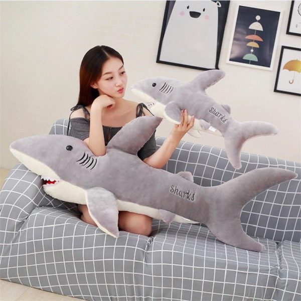 Sharky Pillow Plush Toy - Image 4