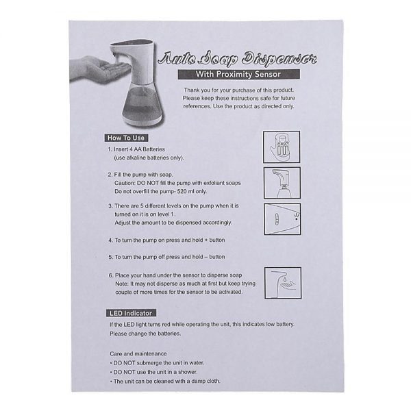 Touchless Soap Easy Dispense - Image 6