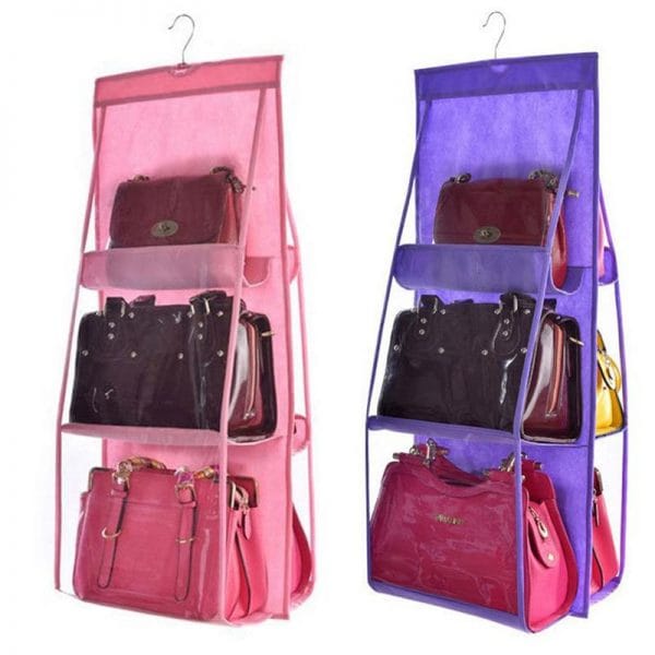 Hanging Handy Handbag Organizer - Image 3