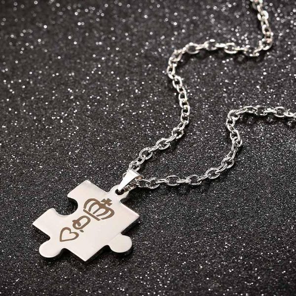 Royalty Couples Necklace Set - Image 5