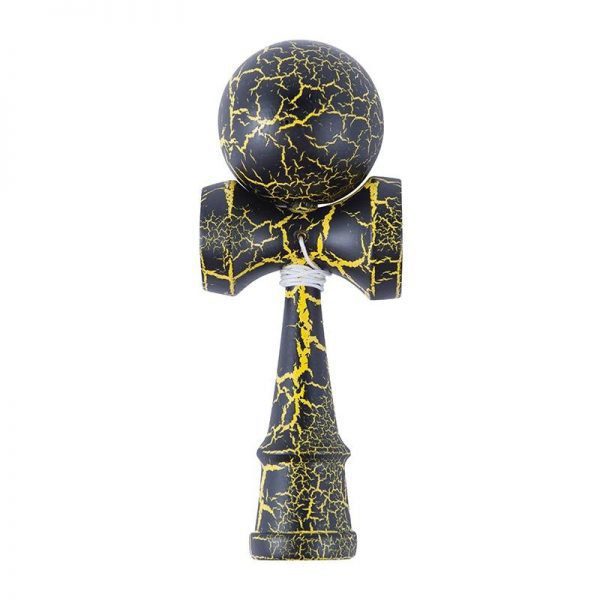 Wooden Kendama Toy – Crack Design Beech Wood Ball Game for Kids & Adults, Outdoor Skill Sports Toy - Image 4