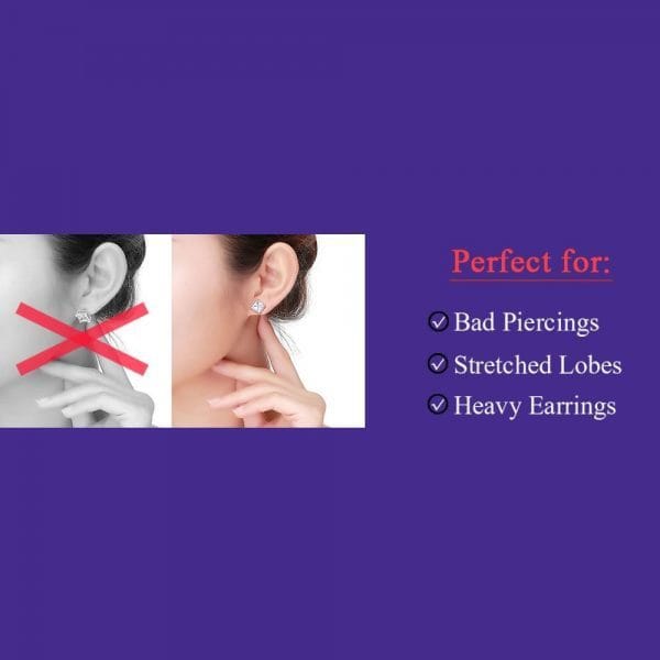 Earring Lift Support Backings - Image 5