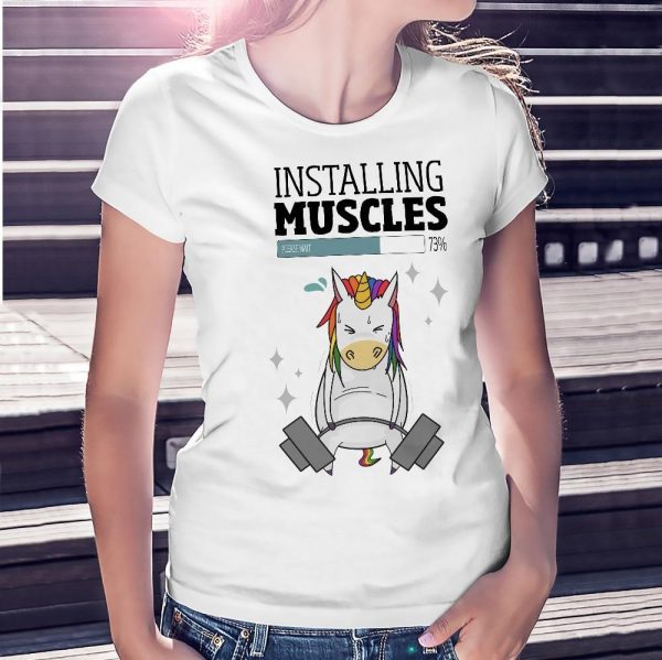 Unicorn Muscle Shirt - Image 4