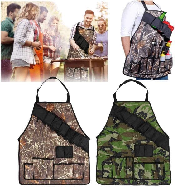 Camo BBQ Apron - Image 3