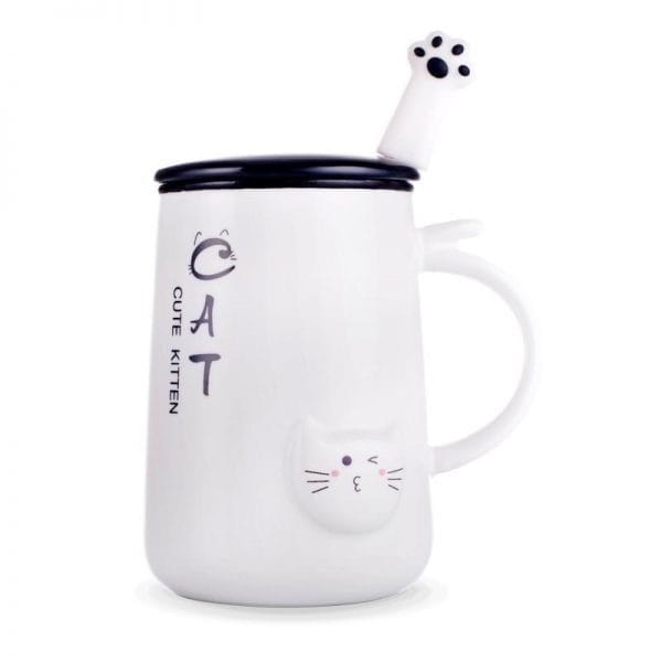 Coffee Cat Mug - Image 4