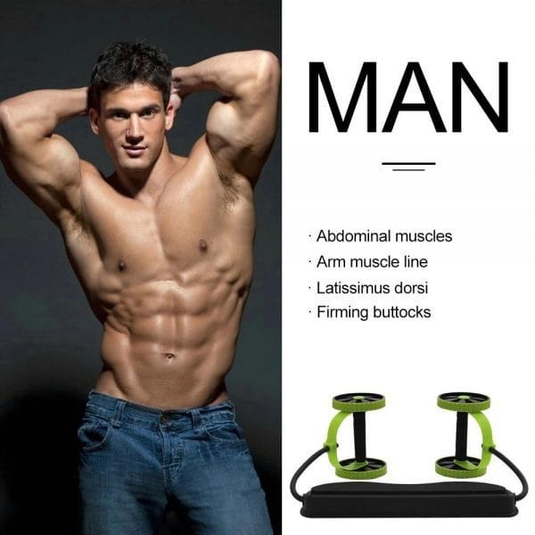 Ab Wheel Multifunction Exercise Roller - Image 3