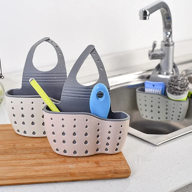 Hanging Kitchen Drain Basket Holder