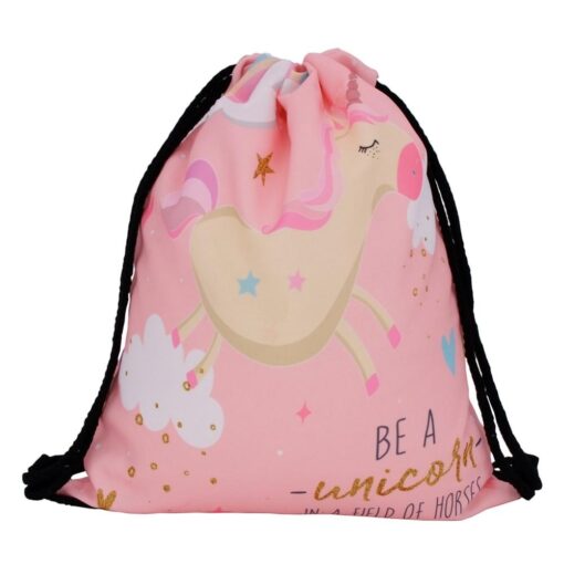 Lightweight Drawstring Emoji Bag - Image 5