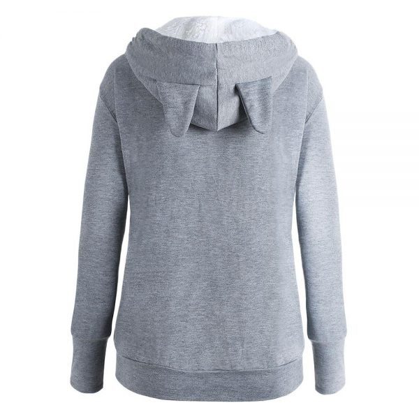 Kitty Pocket Hoodie - Image 6