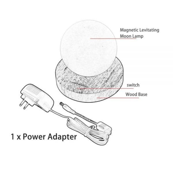 Floating Moon Lamp - Image 6