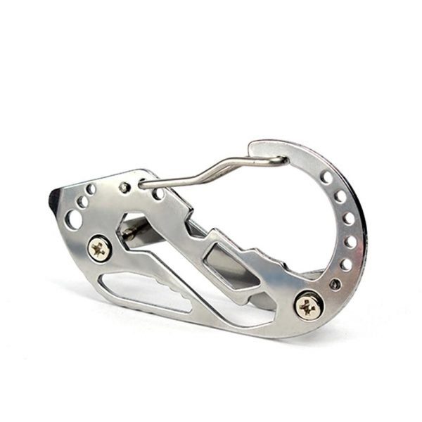 Stainless Steel Key Holder Quick Hang Clips - Image 2