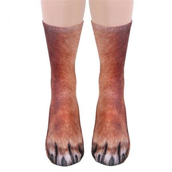 Animal Feet Printed Socks - Image 5