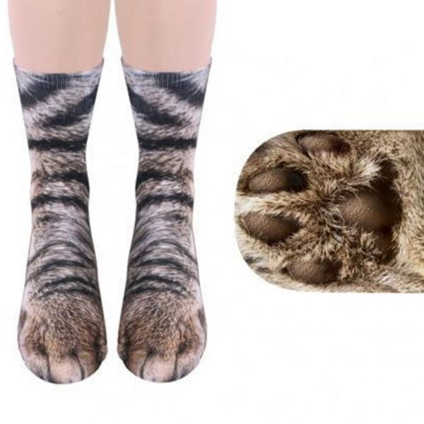 Animal Feet Printed Socks - Image 6