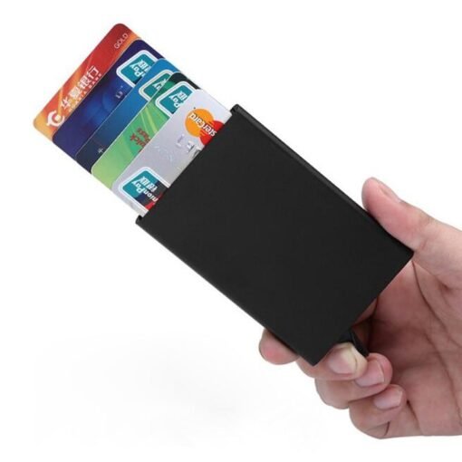 Anti Theft ID Credit Card Holder Card Slider Case