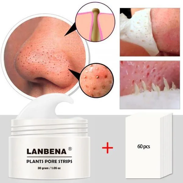Achieve Clear and Radiant Skin with Our Blackheads Removal Cream Nose Face Cleanser Strips