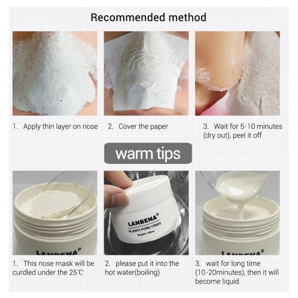 Blackheads Removal Cream Nose Face Cleanser Strips - Image 4