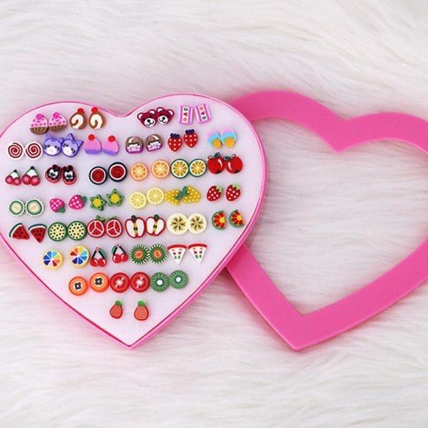 Clay Stud Children Earrings - Image 4