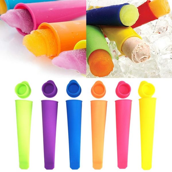 Summer Handheld Popsicle Silicone Molds | DIY Ice Cream & Freezer Treat Maker - Image 2