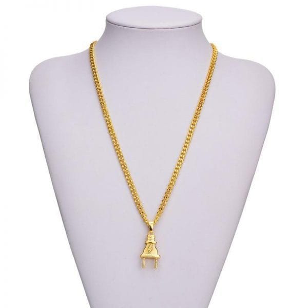 Electric Plug Chain Necklace - Image 6