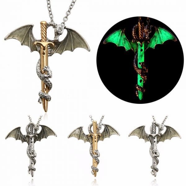 Glowing Dragon Necklace - Image 2