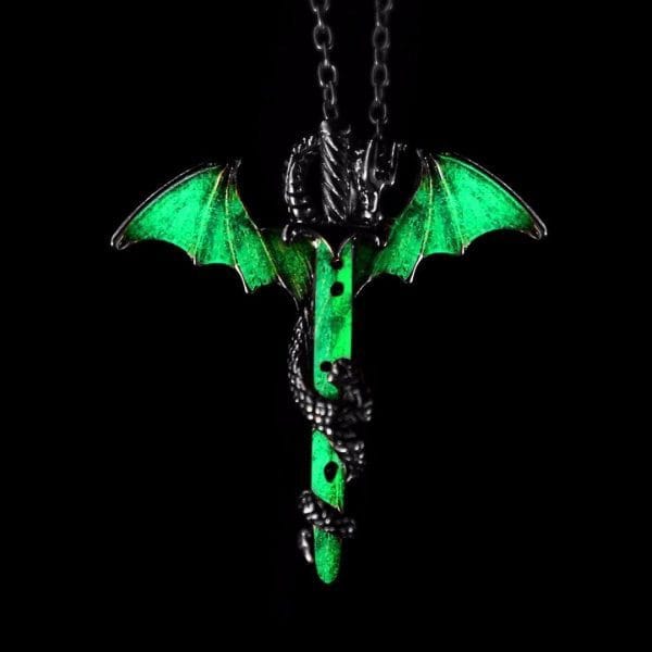 Glowing Dragon Necklace - Image 4