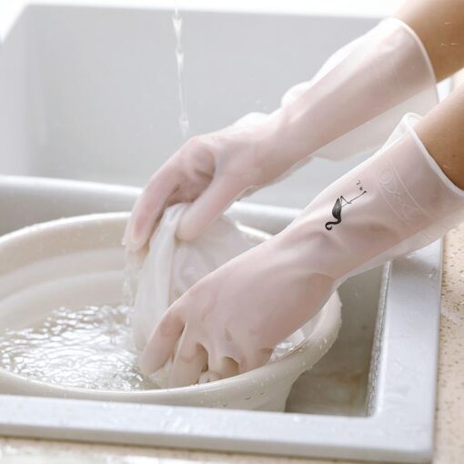 Cleaning Hand Shield Silicone Dishwashing Gloves