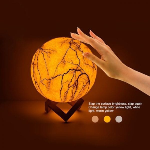 Cracked Moon Lamp - Image 7
