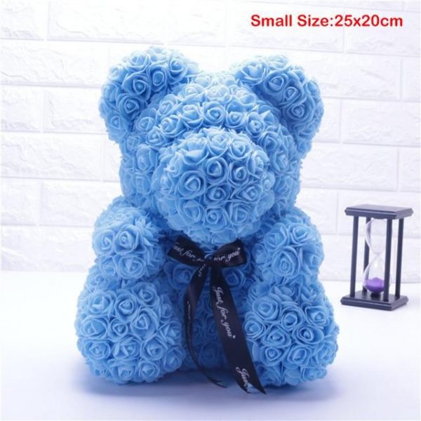 Rose-Covered Teddy Bear - Image 8