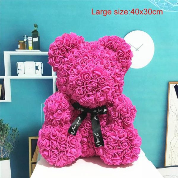 Rose-Covered Teddy Bear - Image 12