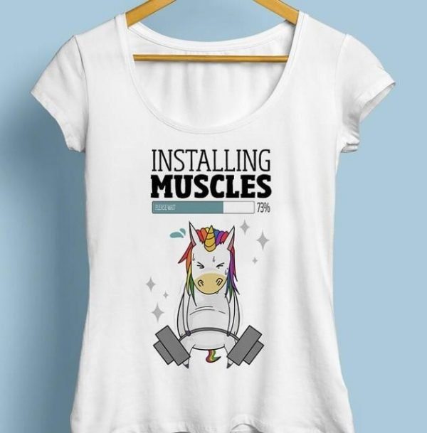 Unicorn Muscle Shirt - Image 6