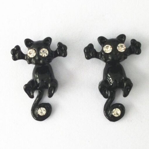 Trap Cat Stud Earrings - Image 15