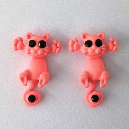 Trap Cat Stud Earrings - Image 13