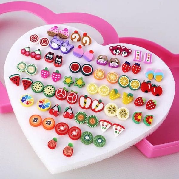 Clay Stud Children Earrings - Image 7