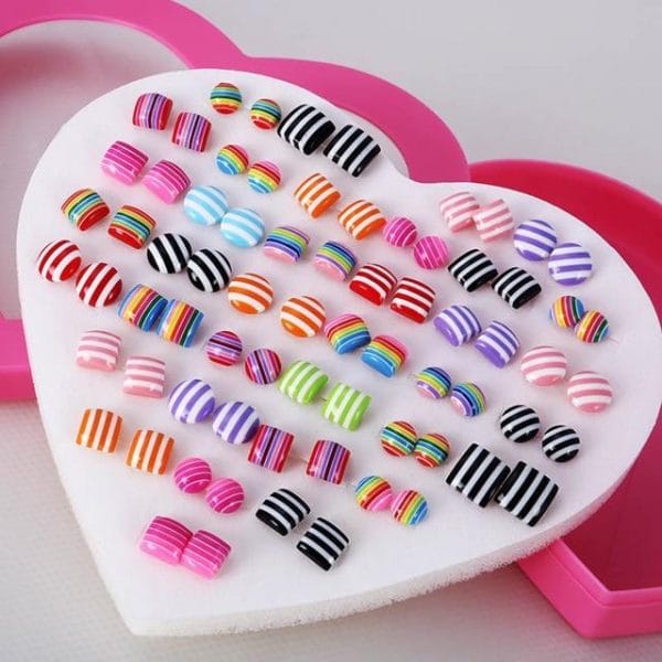 Clay Stud Children Earrings - Image 16