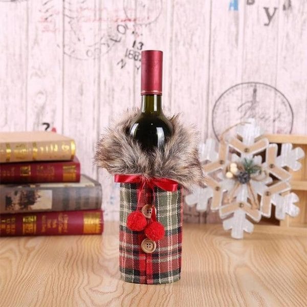 Cozy Christmas Wine Cover - Image 25
