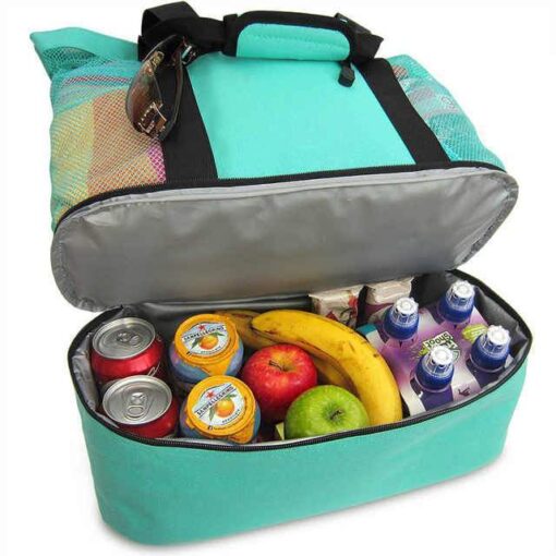 Tote Bag with Insulated Cooler - Image 4