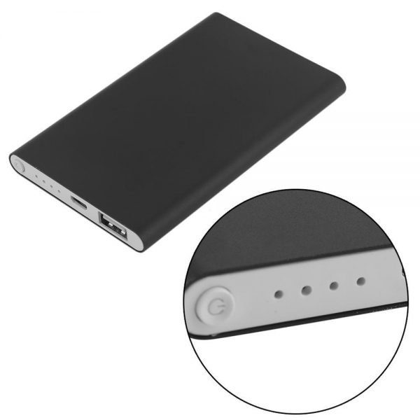 Solar Waterproof Power Bank with LED Light