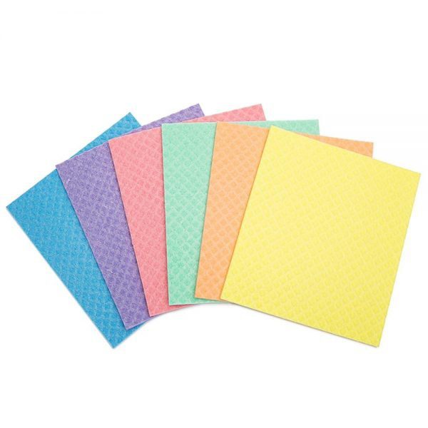 Swedish Dishcloth Cellulose Sponge Cloths -10 Pack - Image 5
