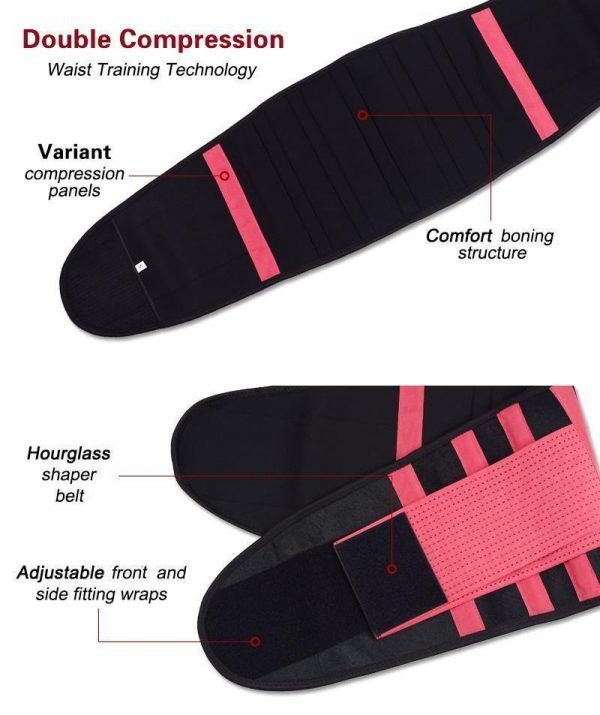 Waist Trainer Sweat Belt Belly Lose Weight Fat Postpartum Sauna Wrap - Image 10