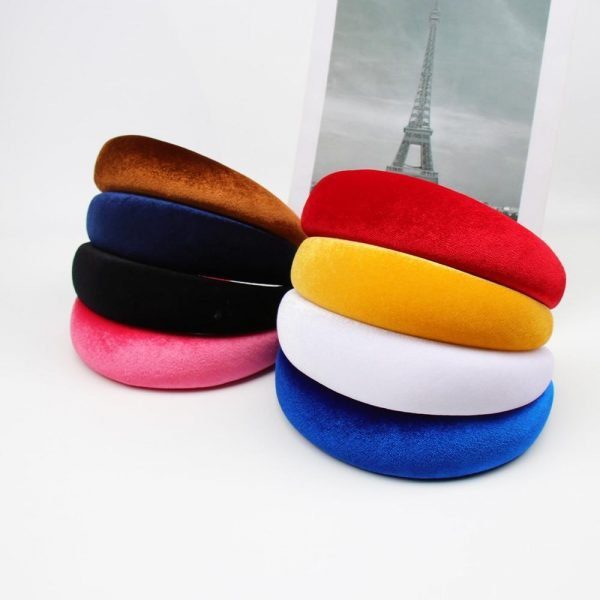 Thick Velvet Headband For Women