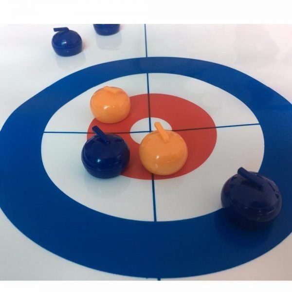 Tabletop Bullseye Curling Game - Image 4