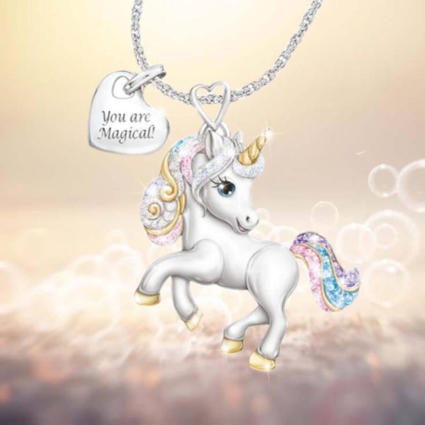 Rainbow Unicorn Necklace - Image 4